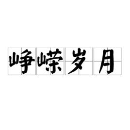 崢嶸歲月[漢語成語]