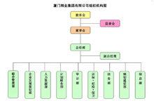 廈門翔業集團有限公司組織機構圖