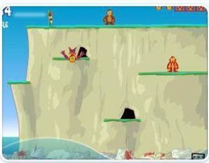 跳崖猴(英文名：Monkey Cliff Diving) 