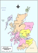 蘇格蘭地圖