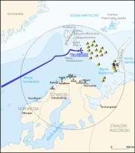 PQ-17船隊航行路線