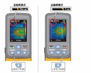 Fluke VT02可視紅外測溫儀