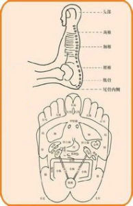 足穴圖