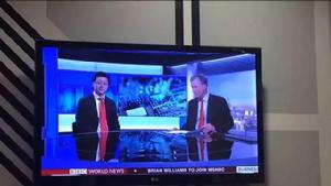 馮林先生接受英國BBC電視採訪