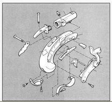 德林傑手槍分解圖