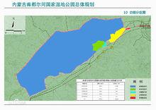 濕地公園總體規劃圖