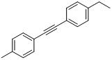 1-（4-甲基苯基）-2-（4-乙基苯基）乙炔