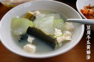 豆腐冬瓜黃鱔湯