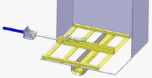 卸料滑架