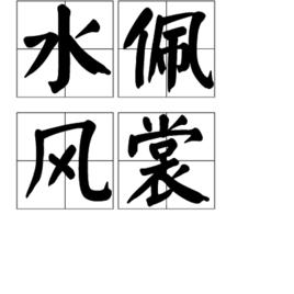 水佩風裳[名詞解釋]