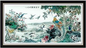 於建明作品《百鳥朝鳳》