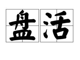 盤活[動詞]