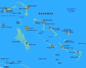 巴哈馬地圖