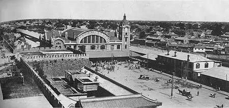 20世紀初的前門火車站