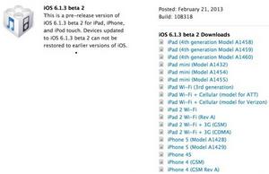 iOS 6.1.3 beta2