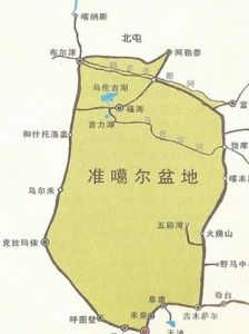 準噶爾盆地漫遊圖