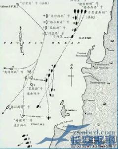 科羅內爾角海戰地圖