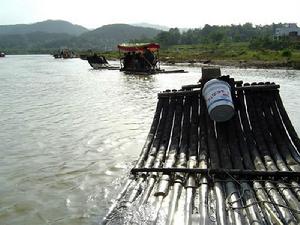 潛水潛山縣水吼鎮馬潭村漂流河段