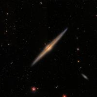 NGC 4565 SDSS 彩色圖