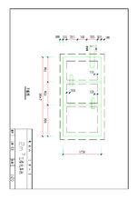 2立方三格化糞池平面圖