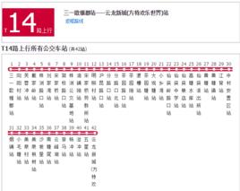 株洲公交T14路