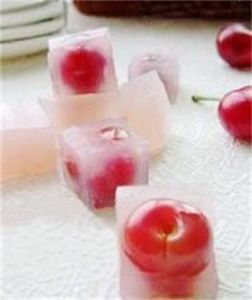 櫻桃果肉凍