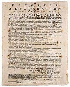 美國獨立宣言