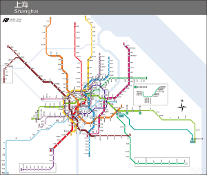 上海捷運線路圖