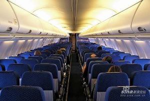 波音787夢想飛機客艙