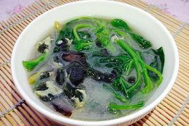 莧菜皮蛋湯