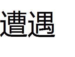 遭遇[詞語]