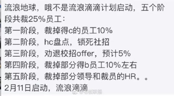 終於認了！一年虧109億，滴滴正式宣布裁員2000人！