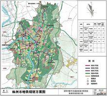 株洲捷運規劃方案圖