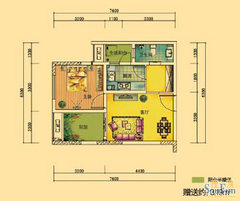 樓盤戶型圖舉例