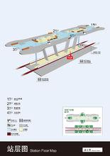 11號線迪士尼站站層圖