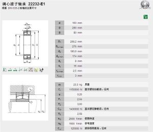 FAG 22232-E1調心滾子軸承