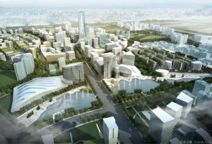 （圖）北京麗澤金融商務區