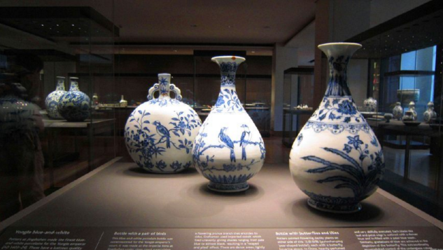 大英博物館中的青花瓷