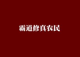 霸道修真農民