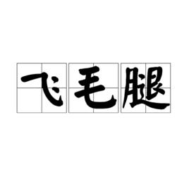 飛毛腿[漢語詞語]