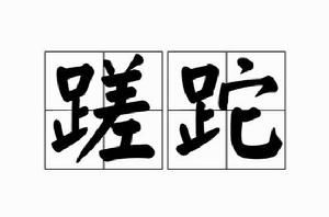 蹉跎[現代詞語]