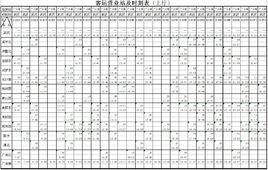 汽車時刻表