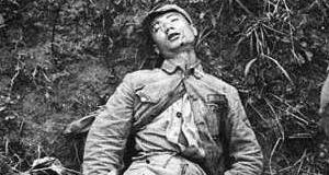 徐州會戰:1938年1月到5月。圖為犧牲在徐州會戰戰場的國民黨川軍小戰士