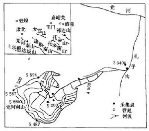 黨河南山扎子溝29號冰川