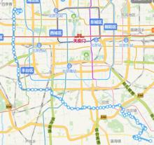 運通115路走向圖