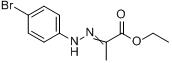 (E)-乙基-2-（2-（4-溴苯基）腙基）丙酸酯