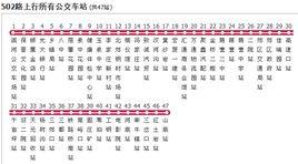 陽泉公交502路