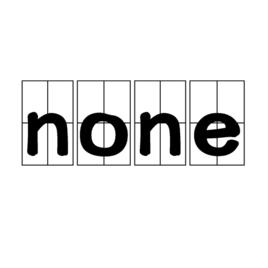 None