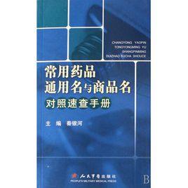 常用藥品通用名與商品名對照速查手冊