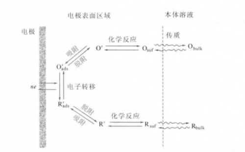 一般電極反應途徑